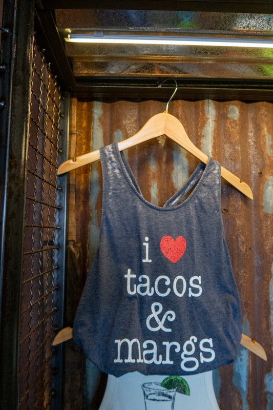 I Heart Tacos & Margs Tank